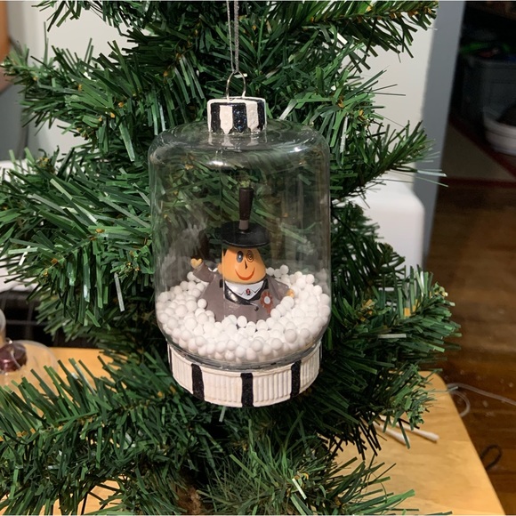 Nightmare Before Christmas The Mayor Christmas Ornament Faux Snow Globe - Picture 2 of 10